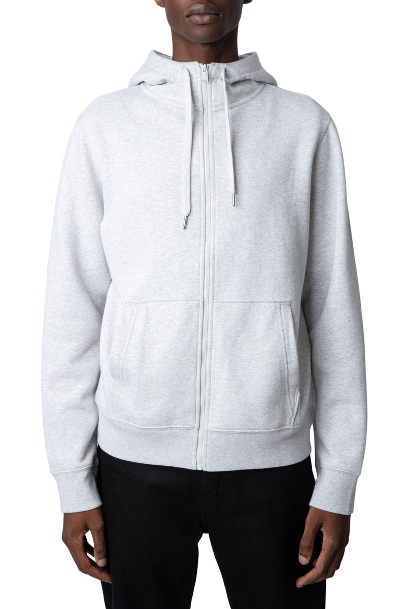 Sudadera Alex Arrow Gris Jaspeado Claro