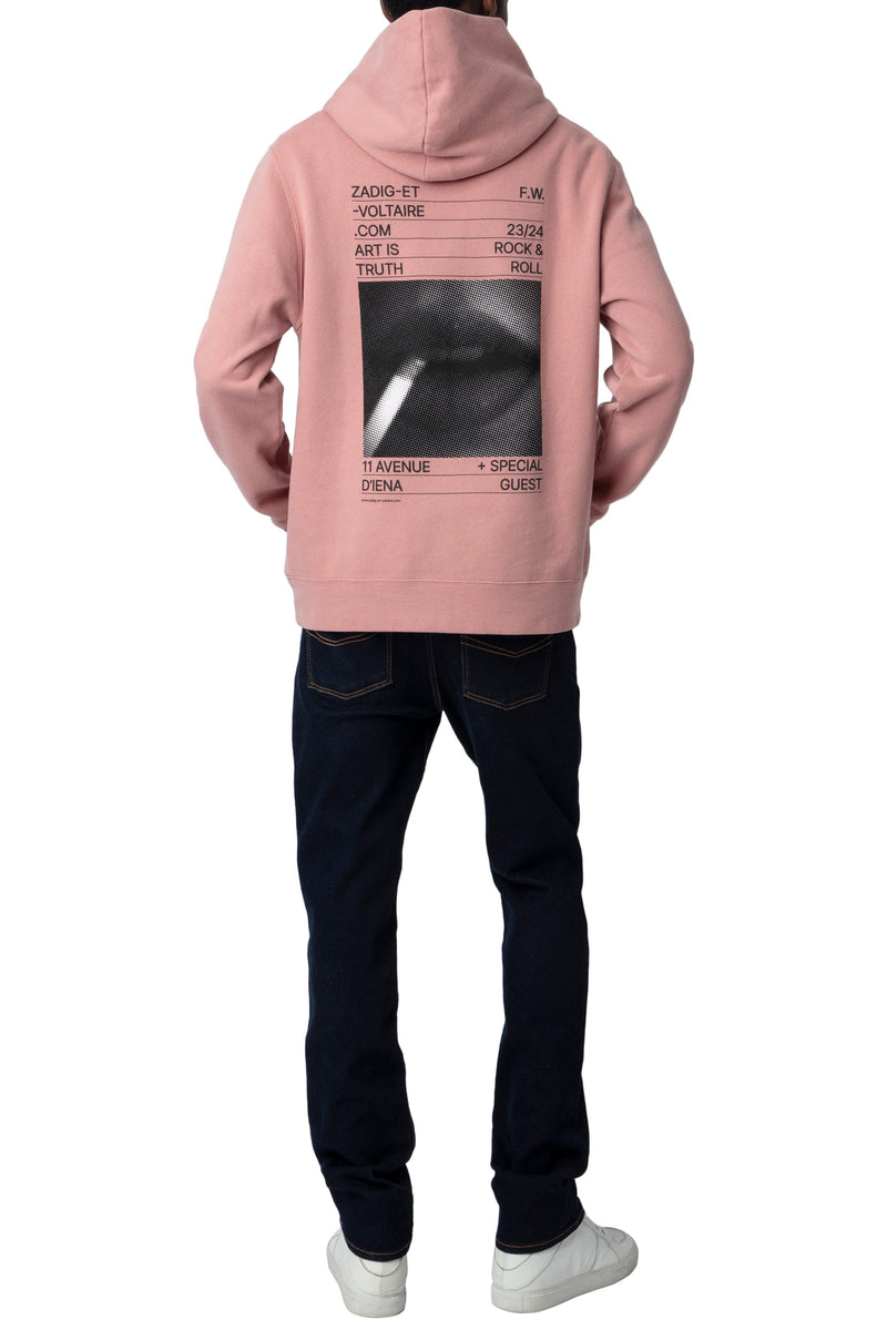 Sudadera Sanchi Photoprint Mouth Rosa