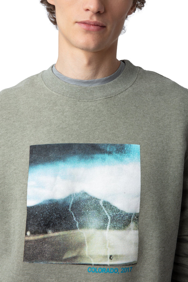 Sudadera Simba Mo Photoprint Mountain Trellis