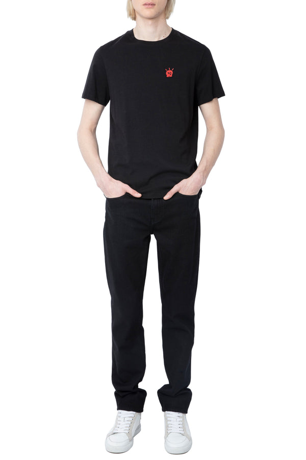 Camiseta Tommy Skull Negro