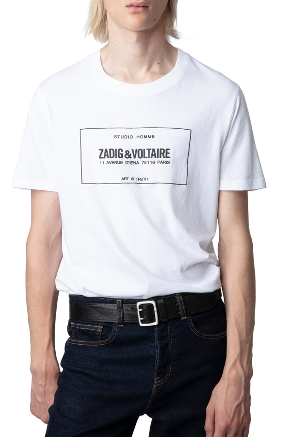 Camiseta Ted Blason Blanco