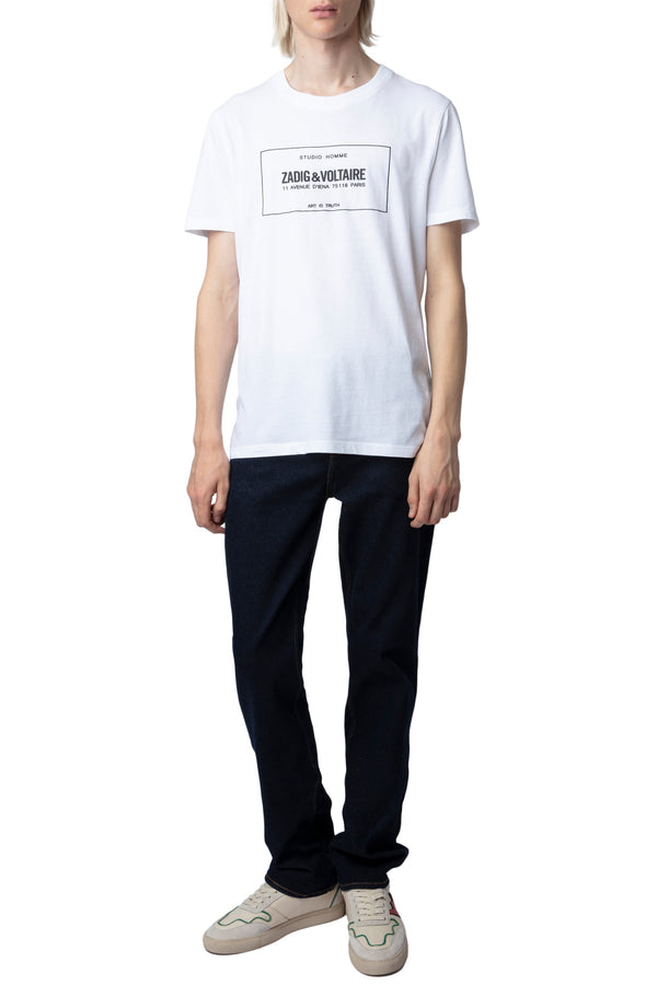 Camiseta Ted Blason Blanco