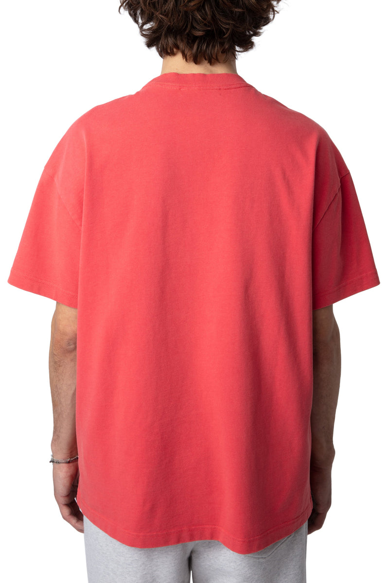 Camiseta Teddy La Skull Paint Amapola