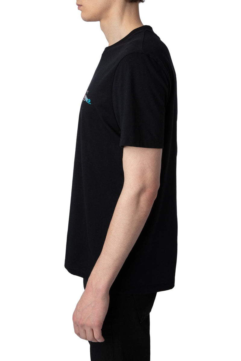 Camiseta Ted Hc Photoprint Grafitti Negro