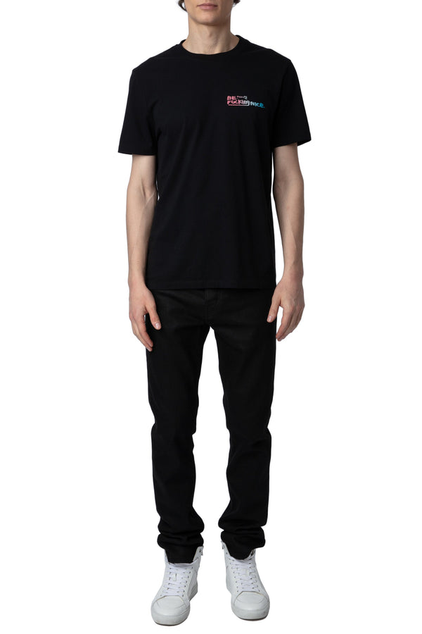 Camiseta Ted Hc Photoprint Grafitti Negro