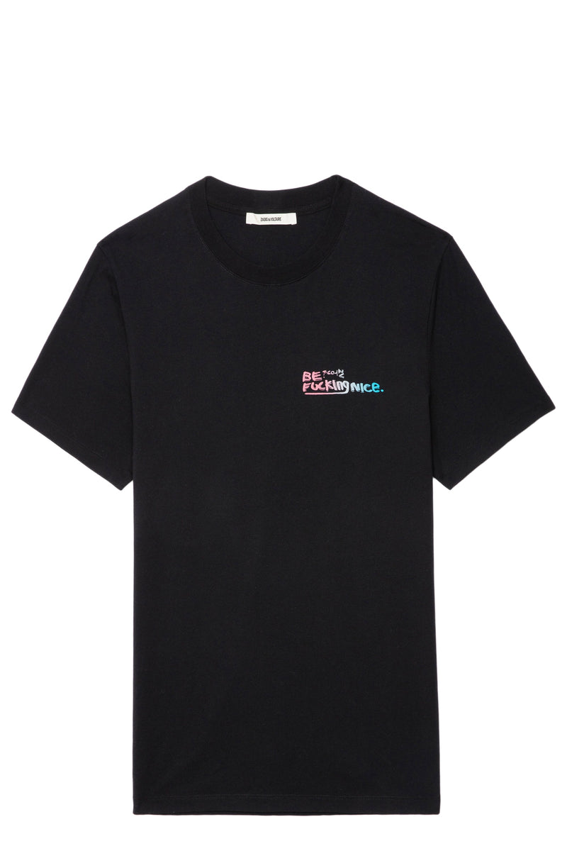 Camiseta Ted Hc Photoprint Grafitti Negro