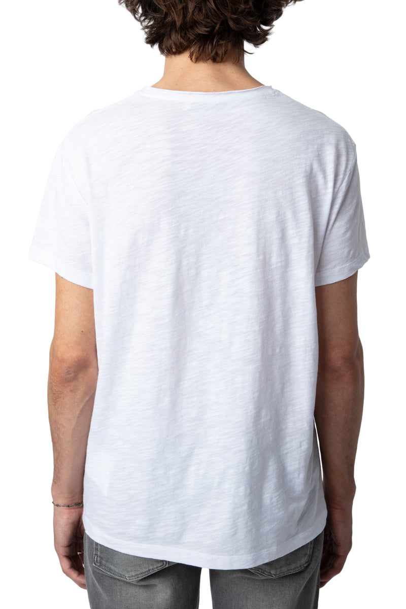 Camiseta Toby Flamme Photoprint T&D Blanco