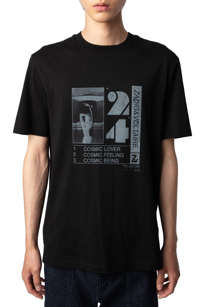 Camiseta Ted Photoprint Cosmic Poste Noir