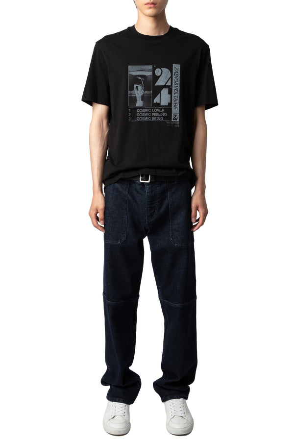 Camiseta Ted Photoprint Cosmic Poste Noir