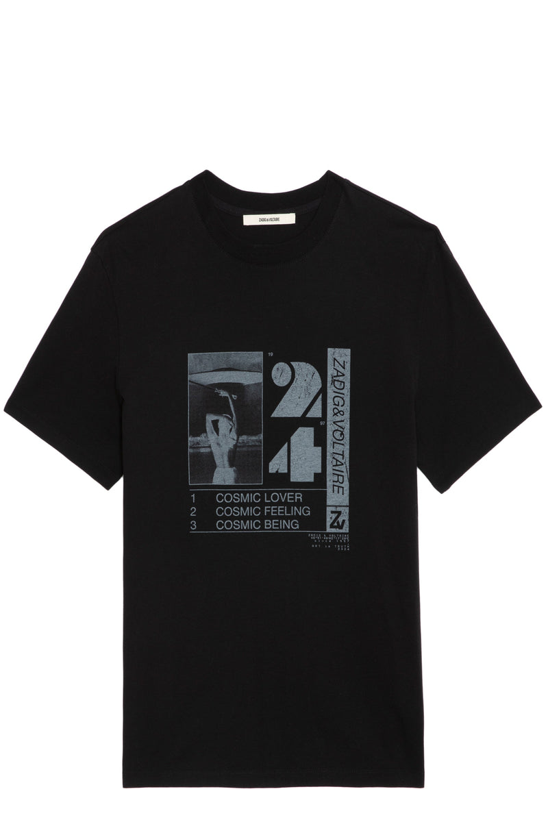 Camiseta Ted Photoprint Cosmic Poste Noir