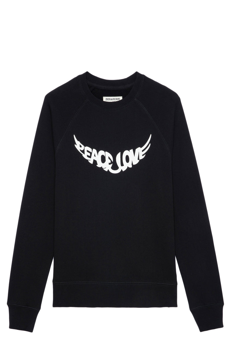 Sudadera Upper Peace Negro