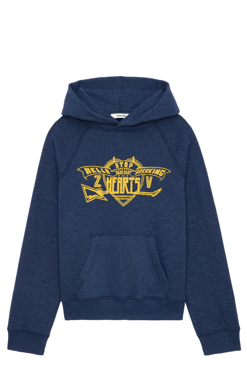 Sudadera Georgy Hearts Encre