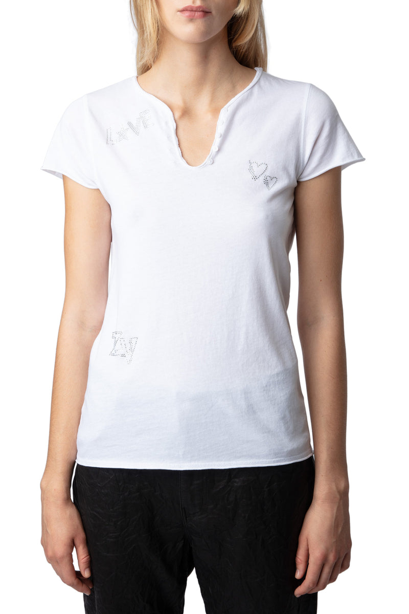 Top Tunisien Multicusto Blanco