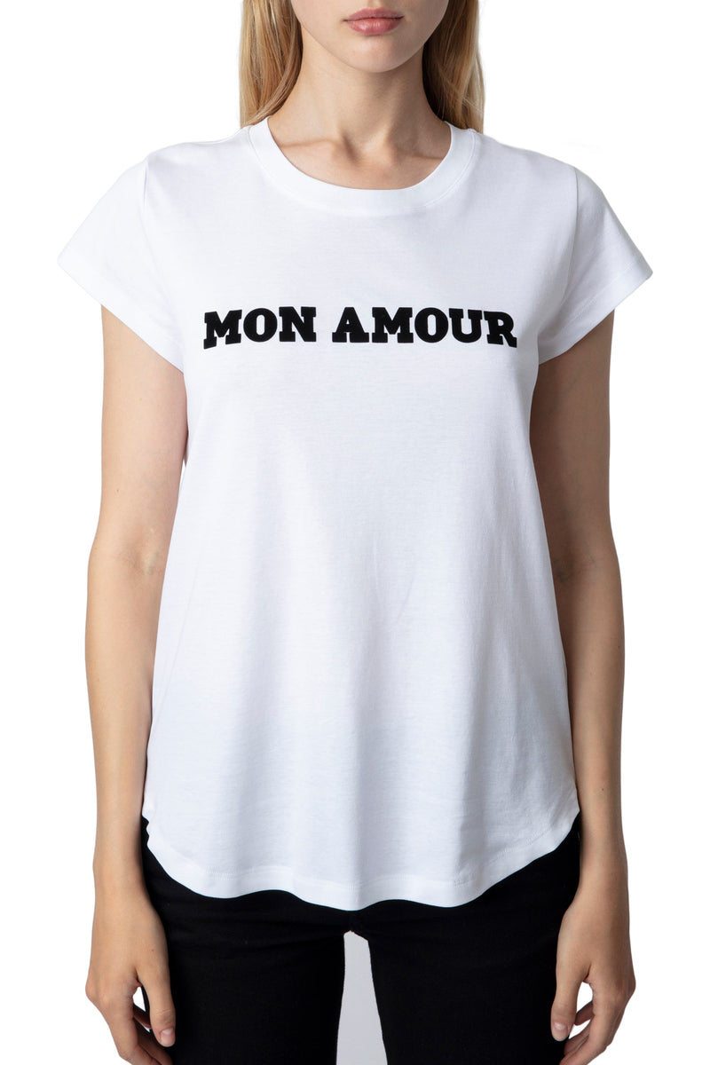 Camiseta Woop Mon Amour Blanco