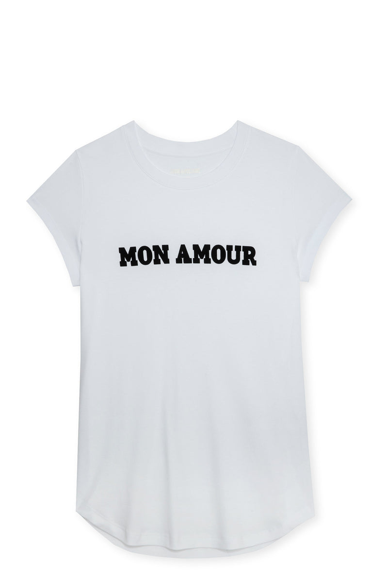 Camiseta Woop Mon Amour Blanco