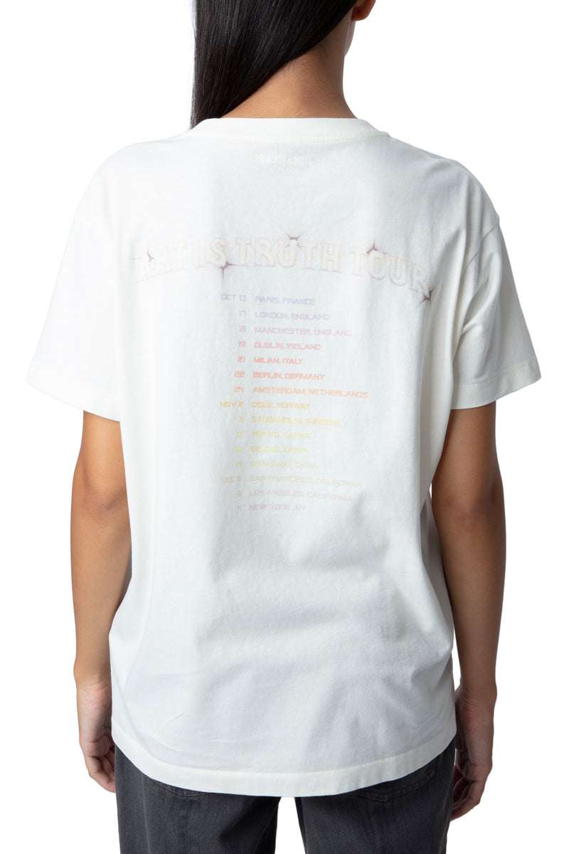 Camiseta Tommer Concert Crema