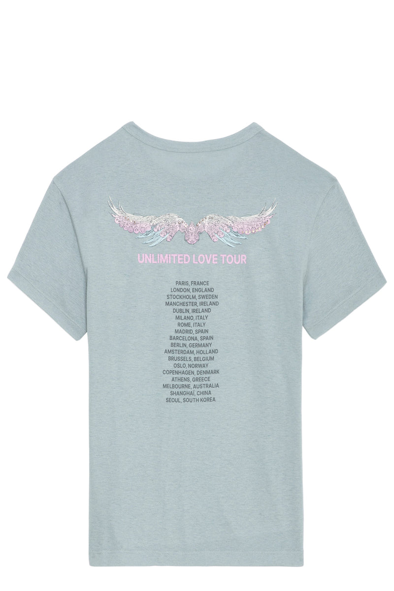 Camiseta Marta Concert Wings Ostra