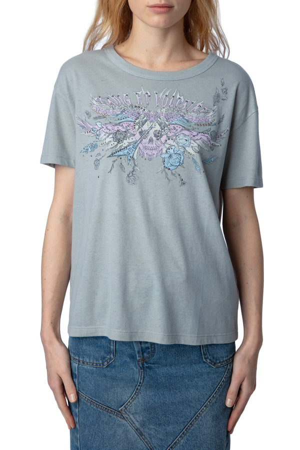 Camiseta Marta Concert Wings Ostra