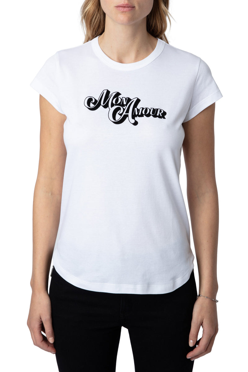 Camiseta Woop Mon Amour Blanco