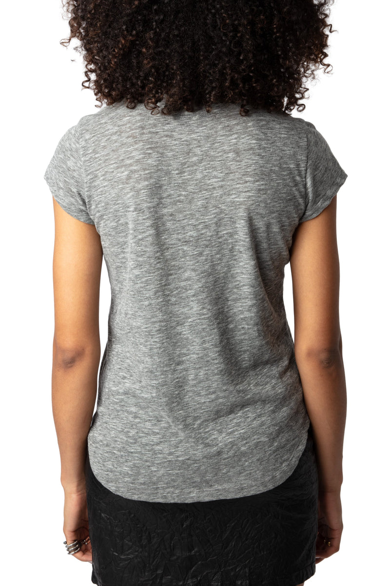 Camiseta Woop Imagine Gris Chine
