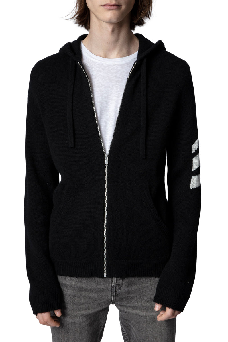 Cardigan Clash Arrow Negro