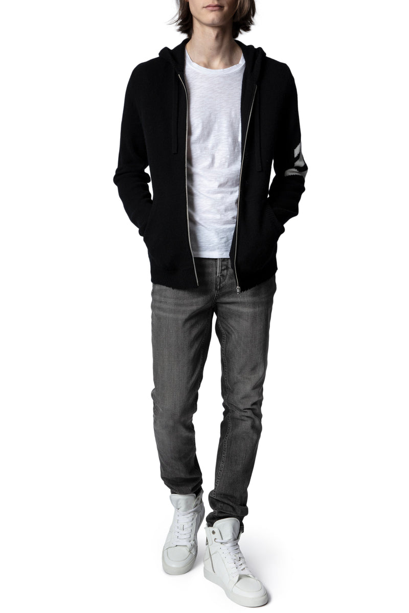 Cardigan Clash Arrow Negro