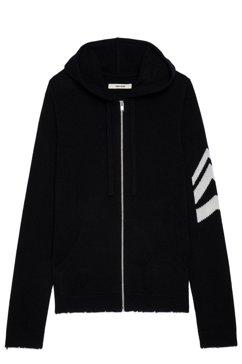 Cardigan Clash Arrow Negro