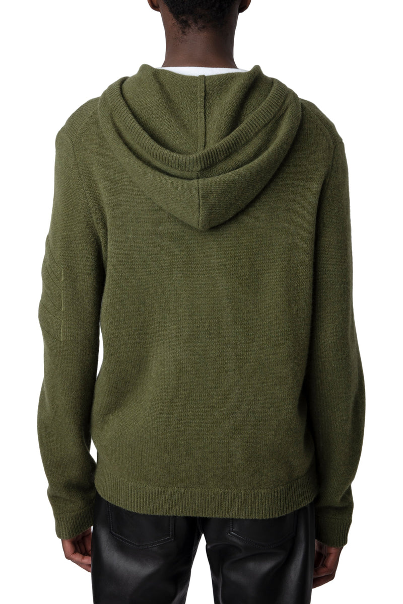 Sudadera Clash Pad Olivo