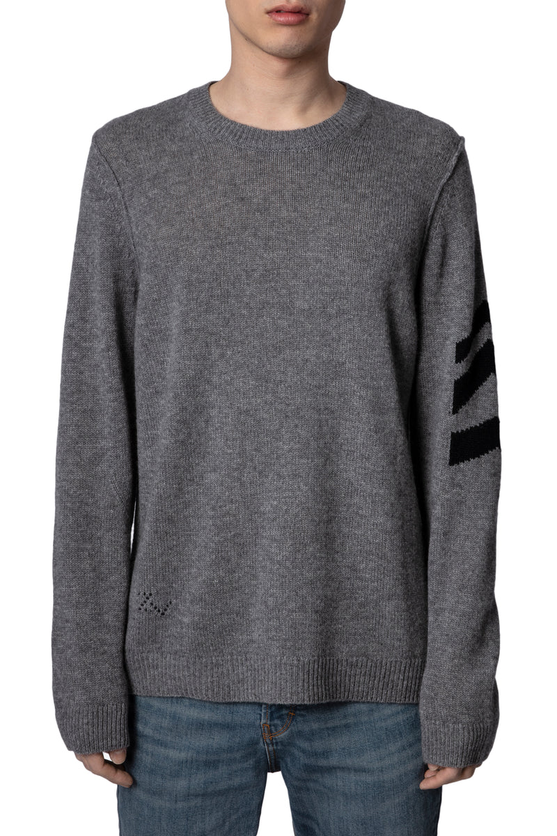 Sweater Kennedy C Arrow Gris Chino