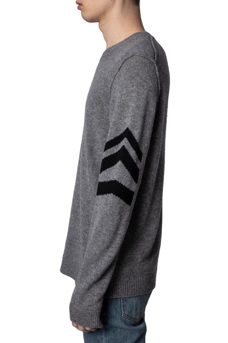 Sweater Kennedy C Arrow Gris Chino