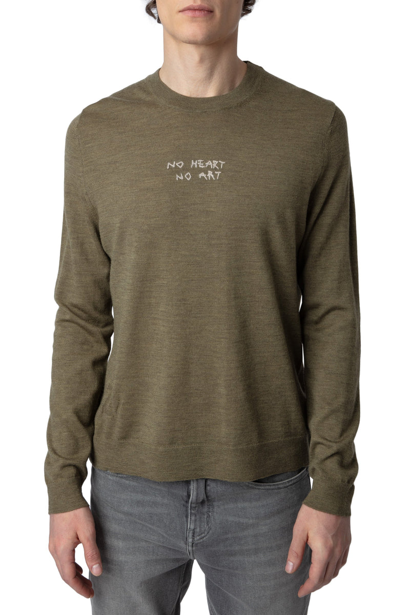 Sweater Kennedy We No Heart Khaki