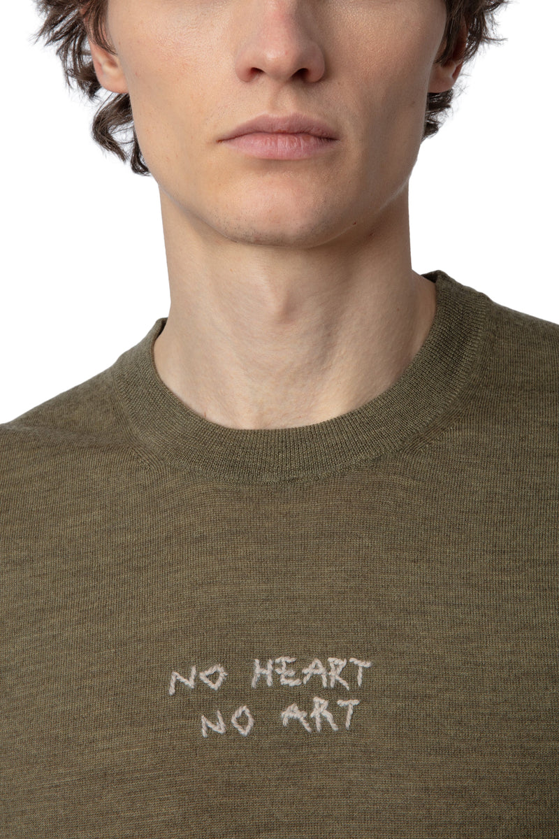 Sweater Kennedy We No Heart Khaki