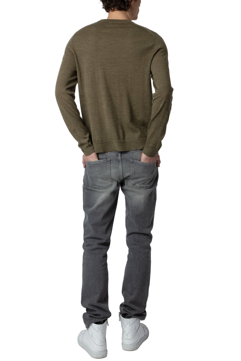 Sweater Kennedy We No Heart Khaki