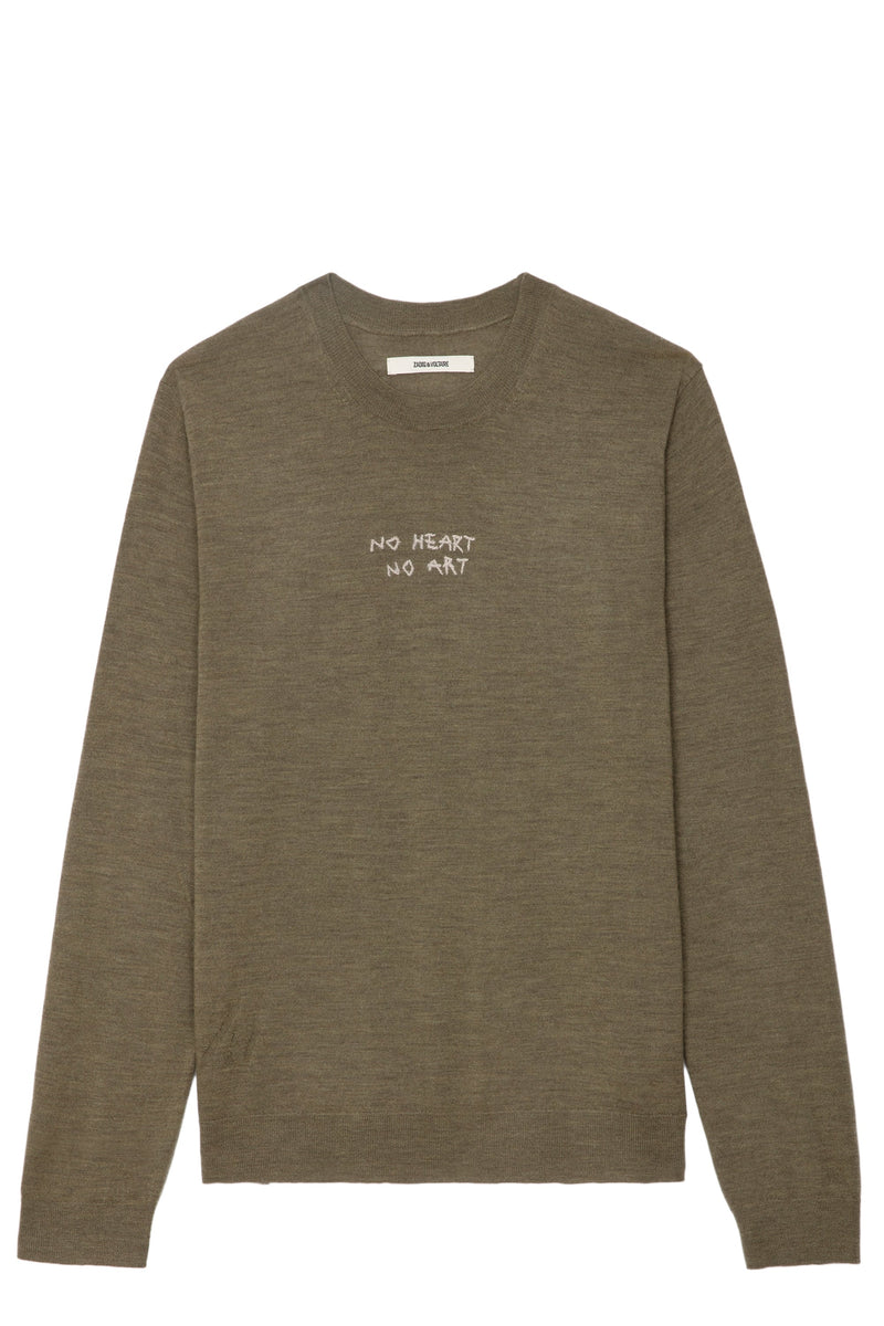 Sweater Kennedy We No Heart Khaki