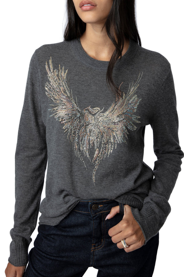 Sweater Miss Eagle Carbón