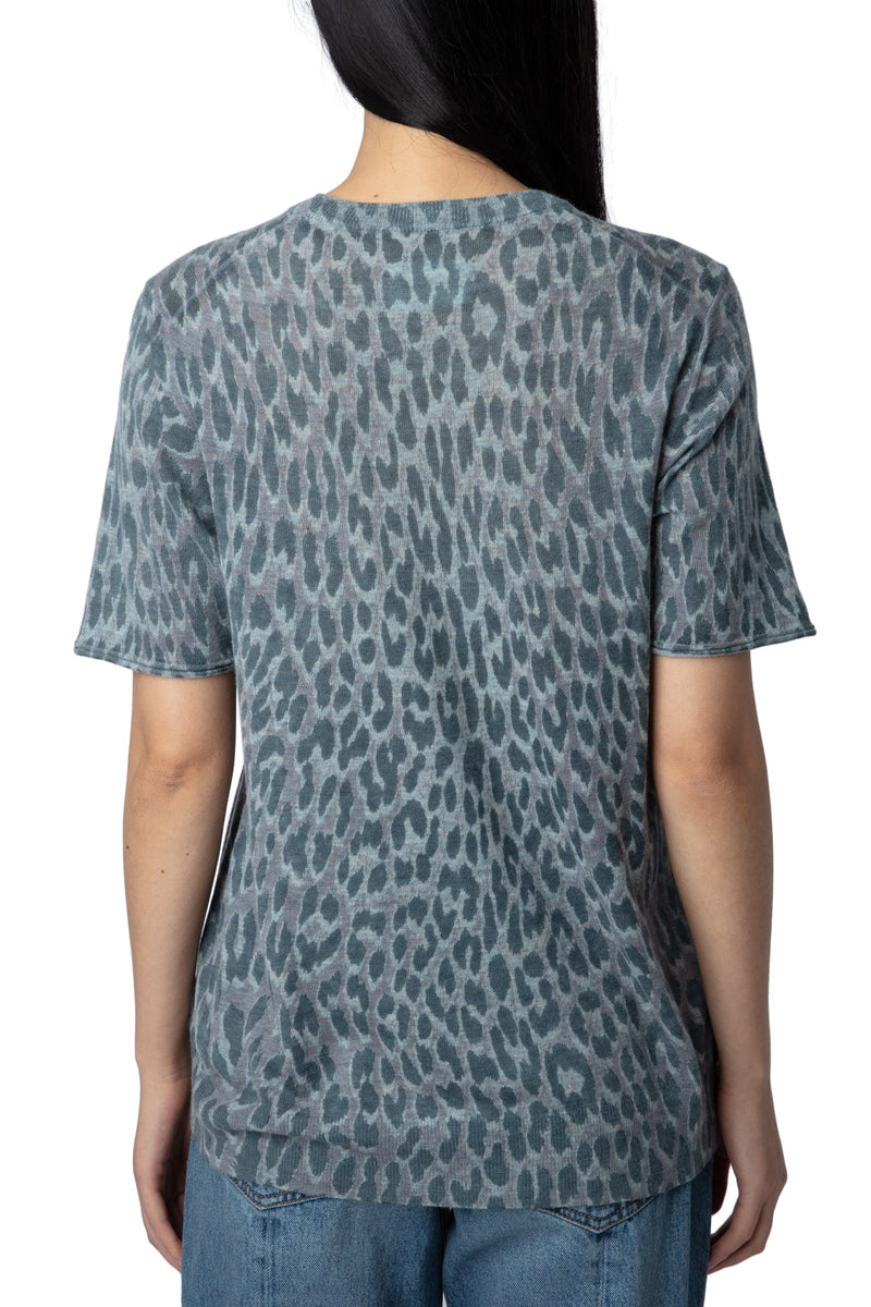 Sweater Ida Cp Leo Print Nube