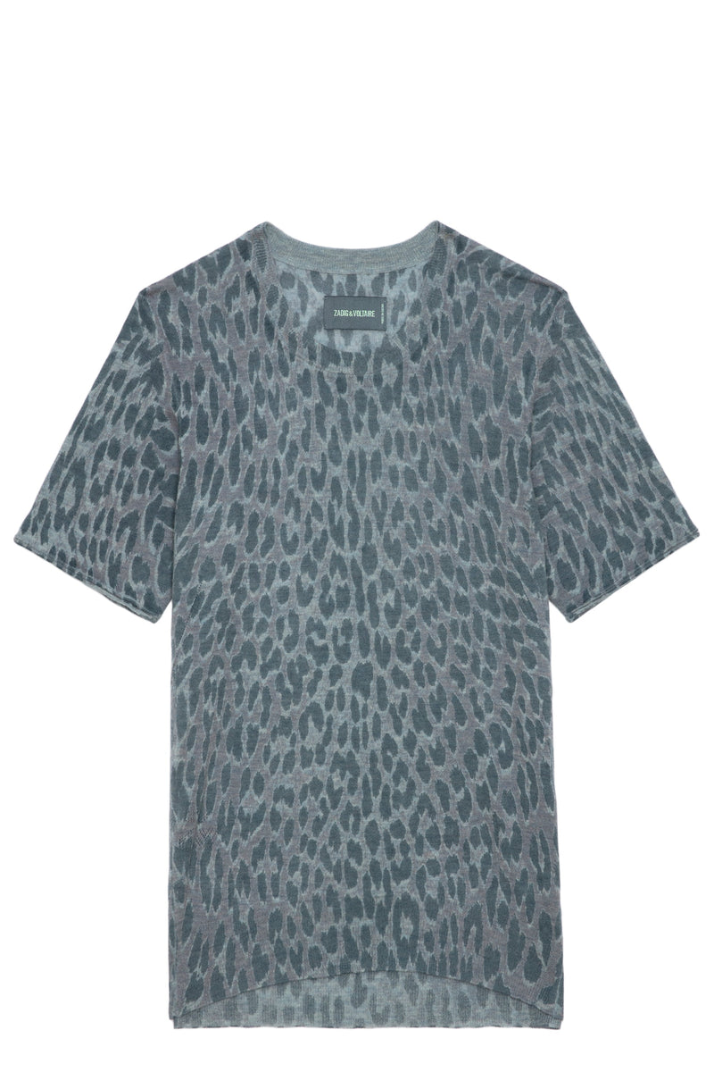 Sweater Ida Cp Leo Print Nube