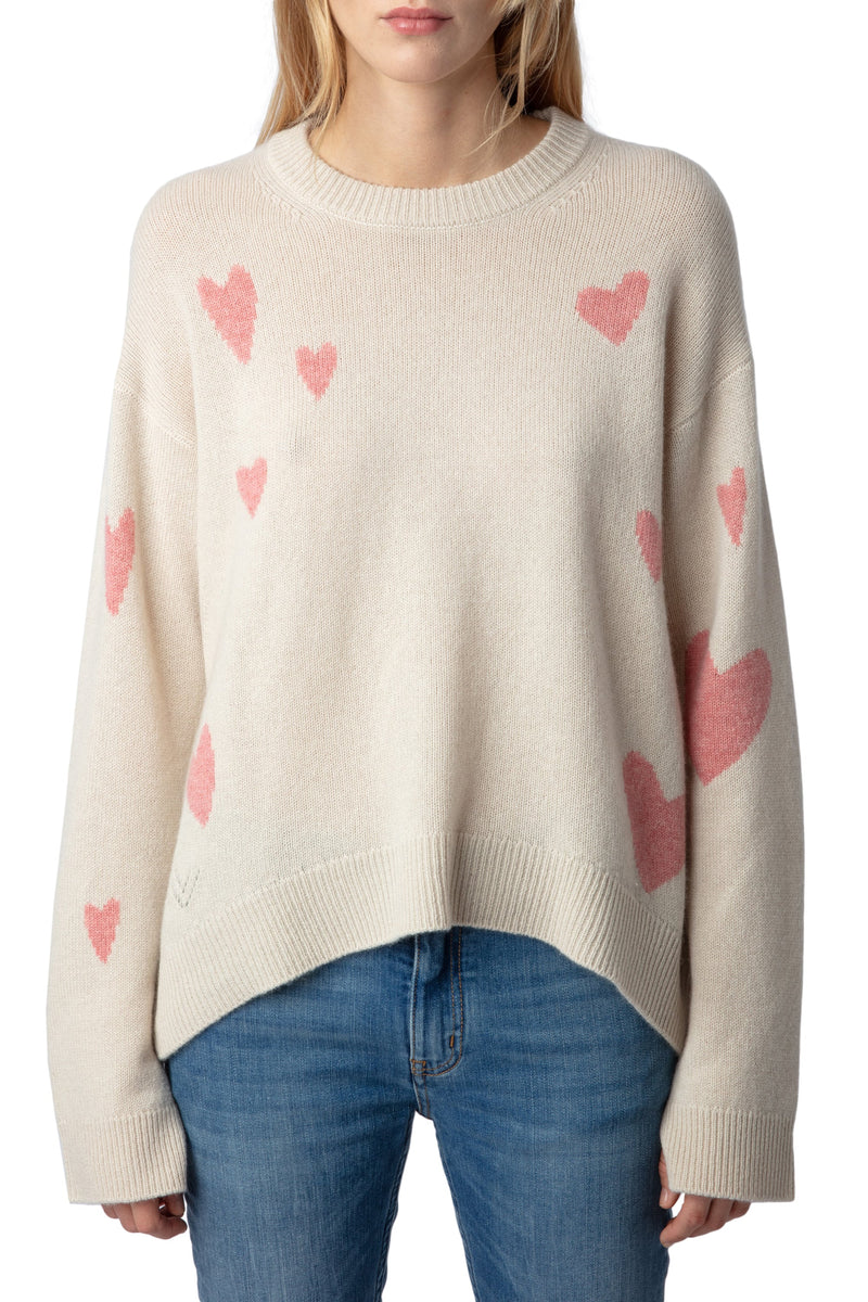 Sweater Markus Heart Blanco