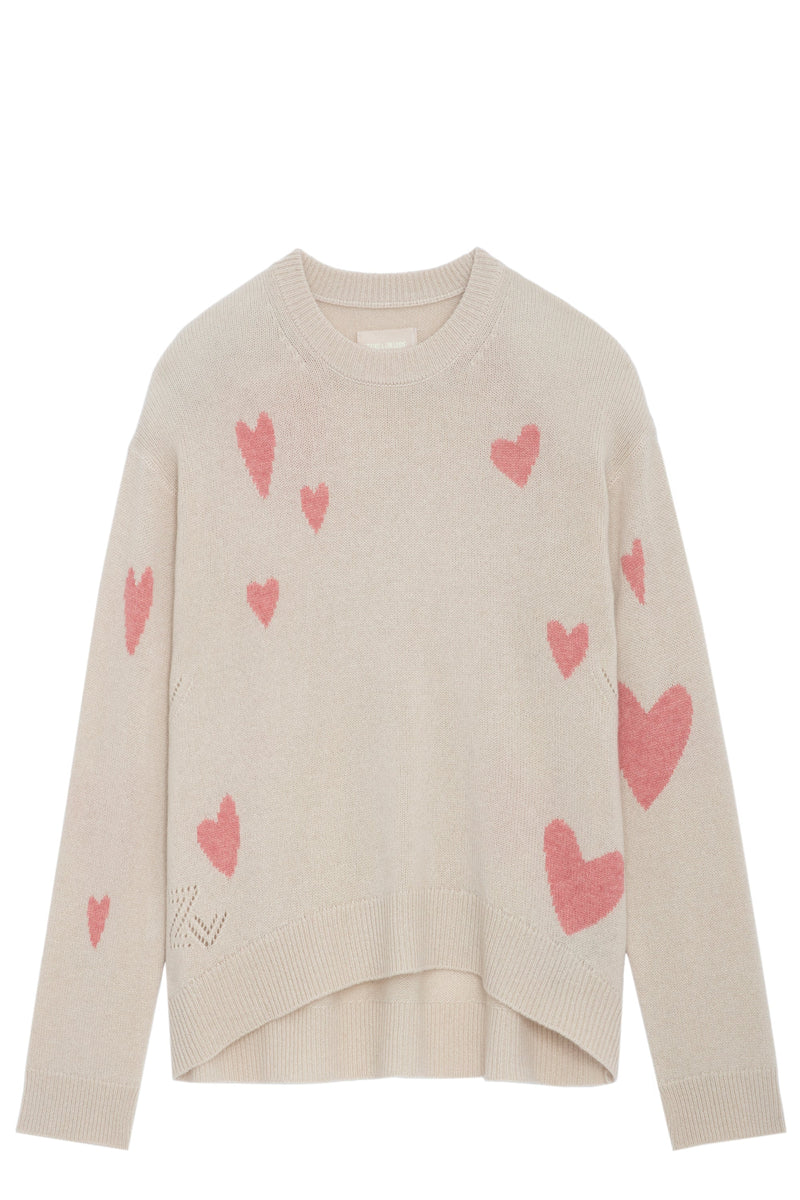 Sweater Markus Heart Blanco