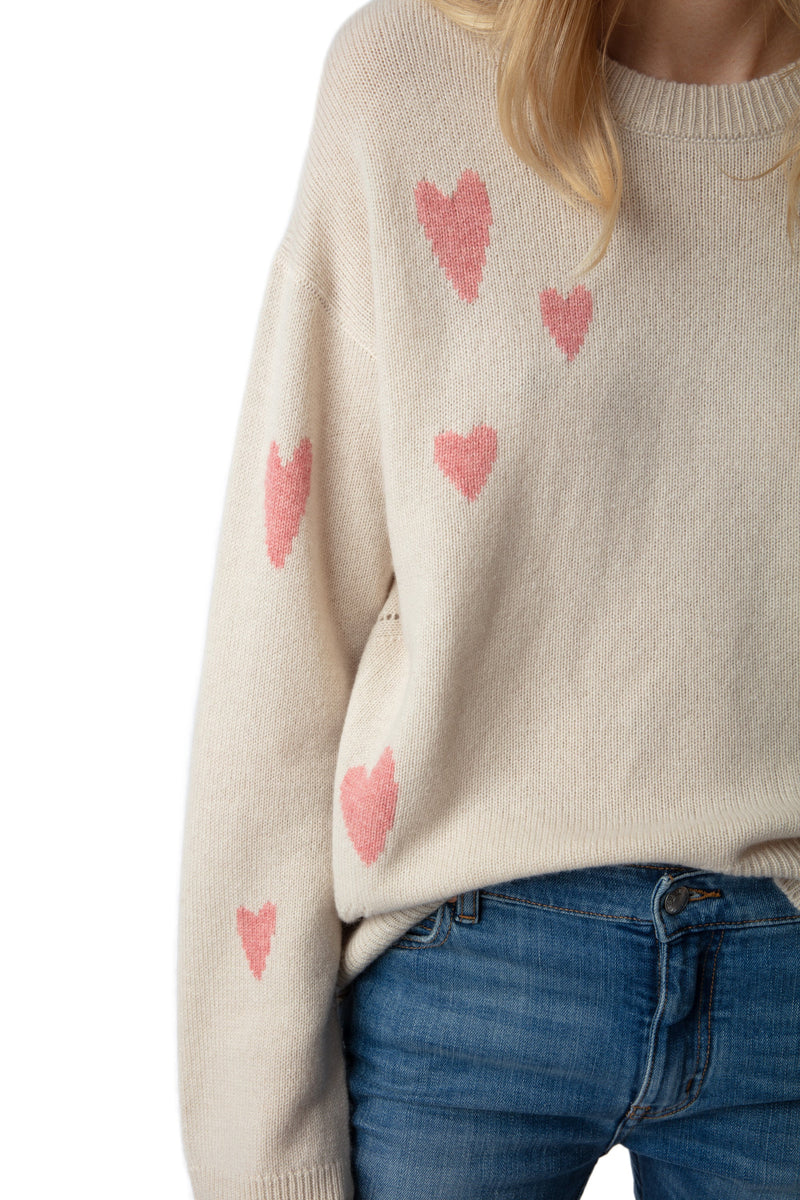 Sweater Markus Heart Blanco