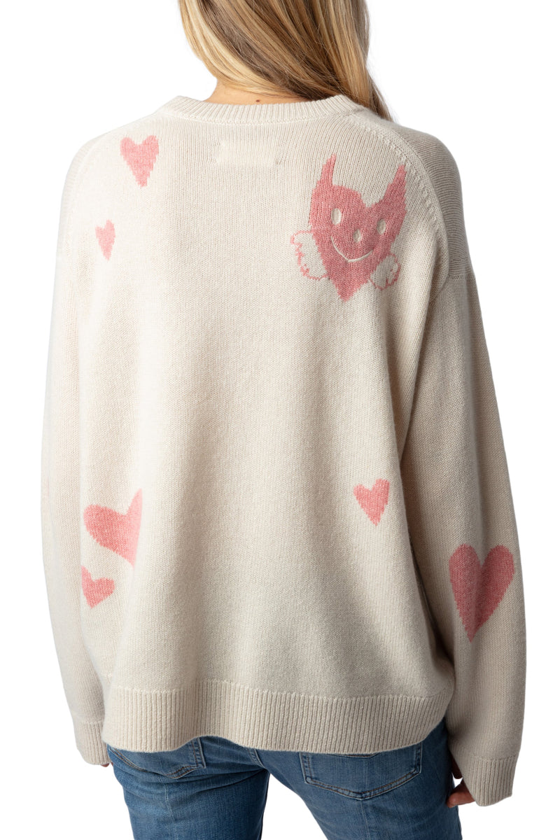 Sweater Markus Heart Blanco