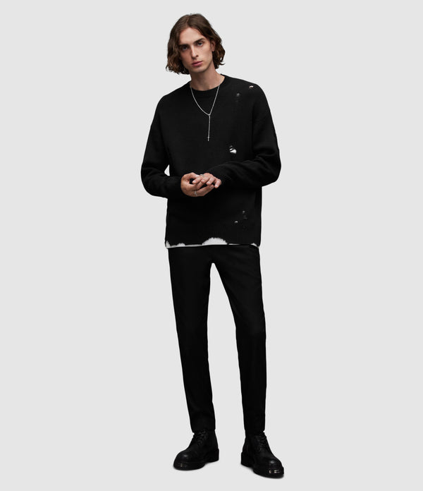 AllSaints | Sweater Vicious Black para hombre