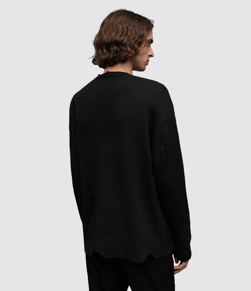 AllSaints | Sweater Vicious Black para hombre