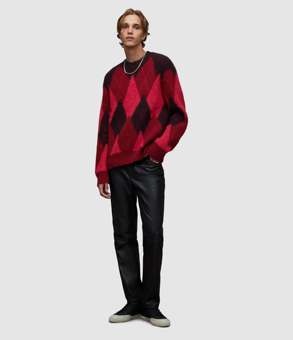 AllSaints | Sweater Harley Red para hombre