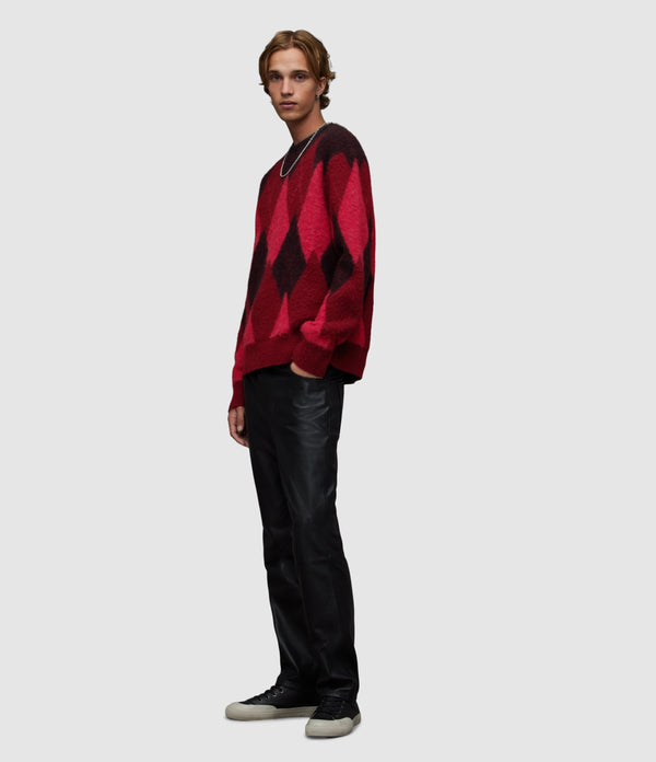 AllSaints | Sweater Harley Red para hombre