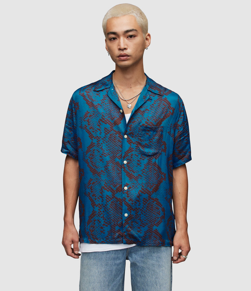 Camisa Munich Azul Medio