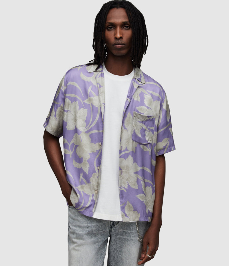 Camisa Jardin Fresh Lilac