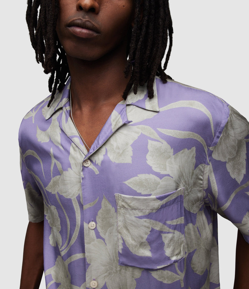 Camisa Jardin Fresh Lilac