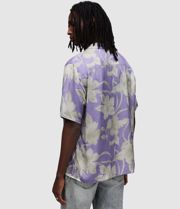 AllSaints | Camisa Jardin Fresh Lilac para hombre