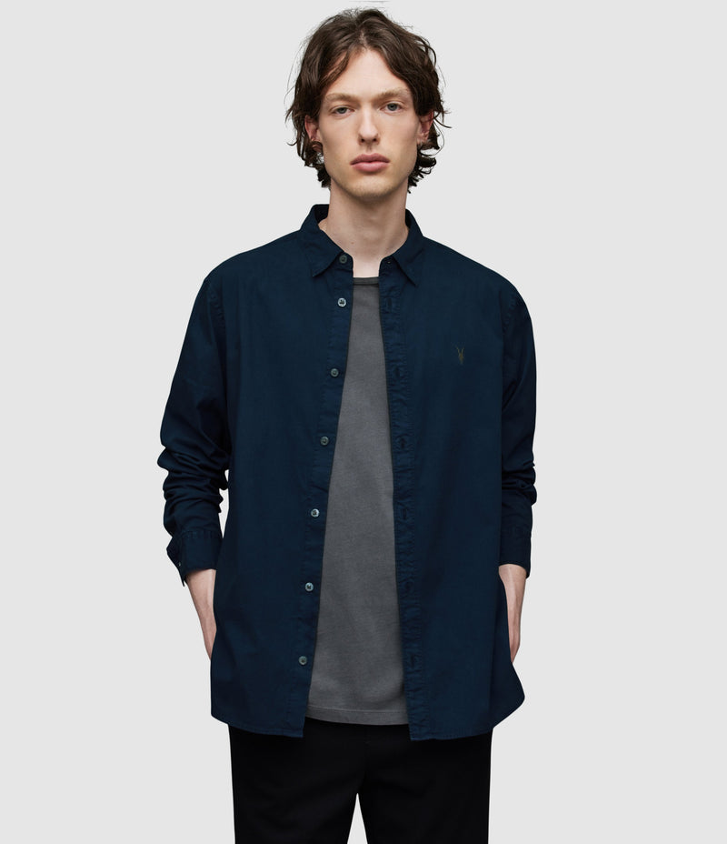 Camisa Hawthorne Azul Marino